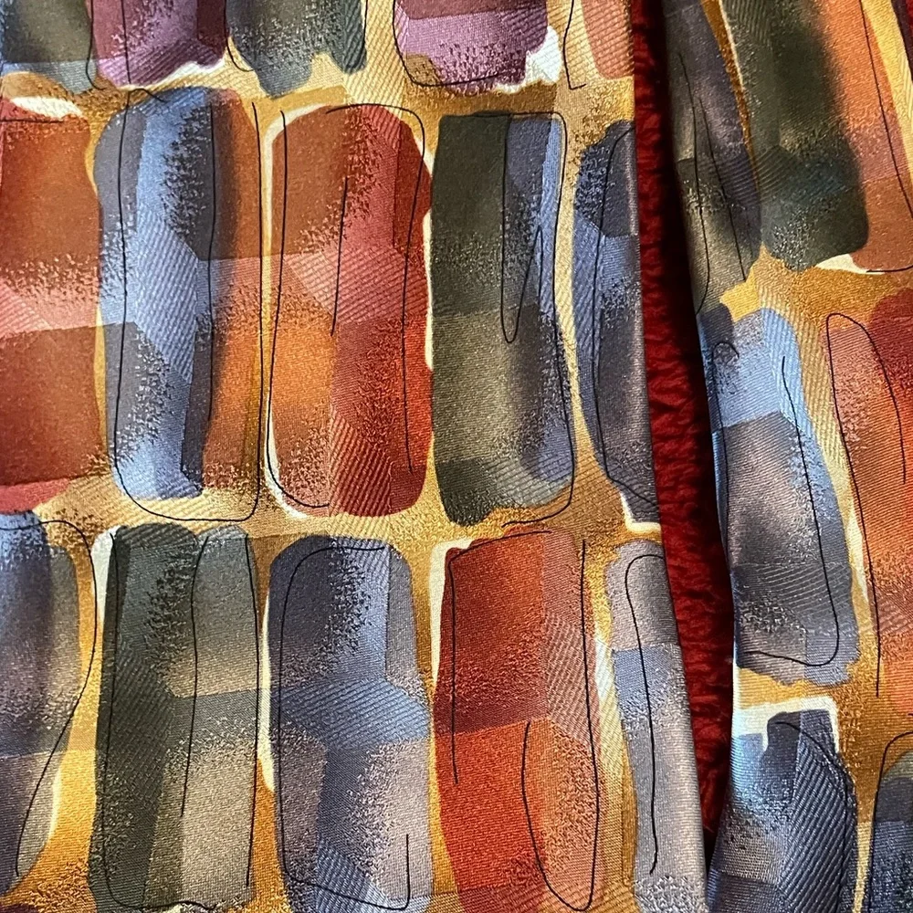 NWT JGarcia Man Wired Crossroads Collection 35 Tie Multi color All Silk Abstract